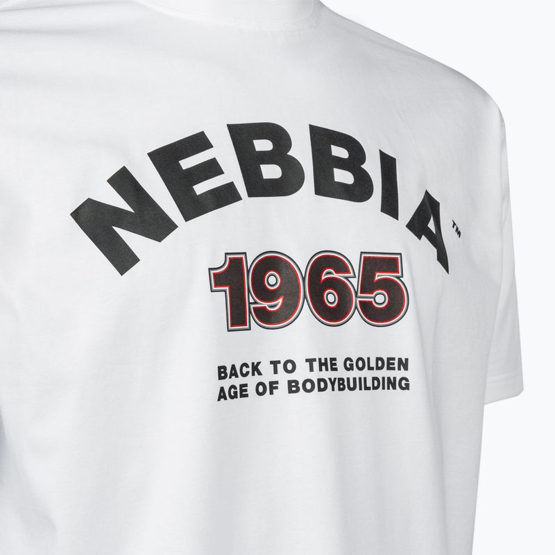 Tricou de antrenament pentru bărbați NEBBIA Golden Era alb 1920430 7