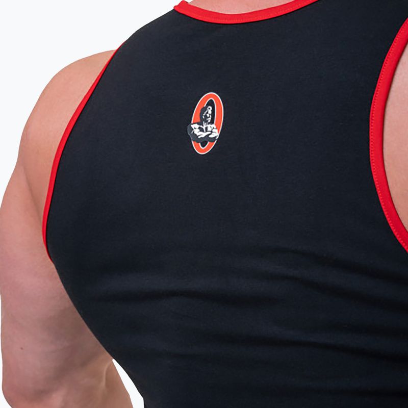 Maieu de antrenament pentru bărbați NEBBIA Old-School Muscle negru 1930130 4