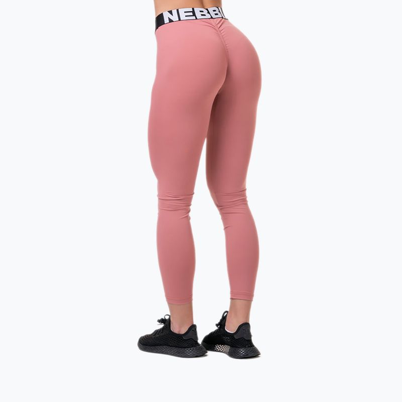 Colanți pentru femei NEBBIA Squat Hero Scrunch Butt roz 5710710 2