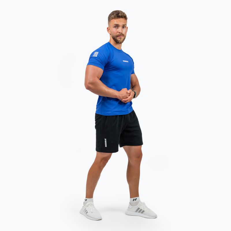 Tricou de antrenament pentru bărbați NEBBIA Performance blue 4