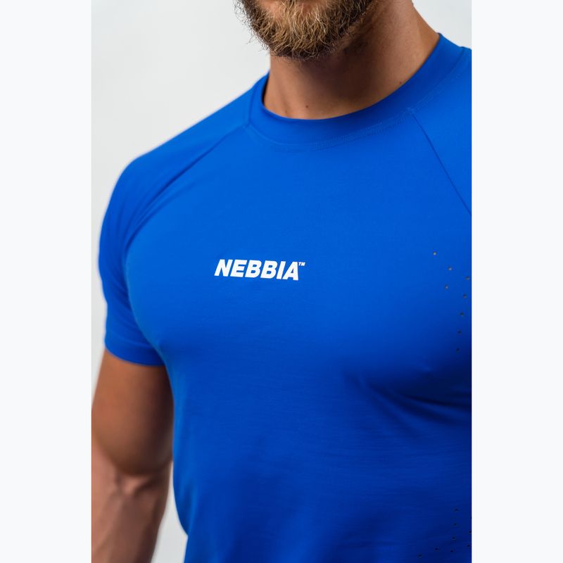 Tricou de antrenament pentru bărbați NEBBIA Performance blue 5