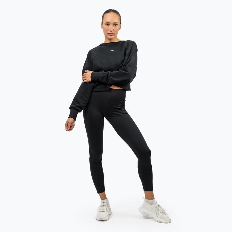 Top de antrenament pentru femei NEBBIA Gym Spirit Crop black 2