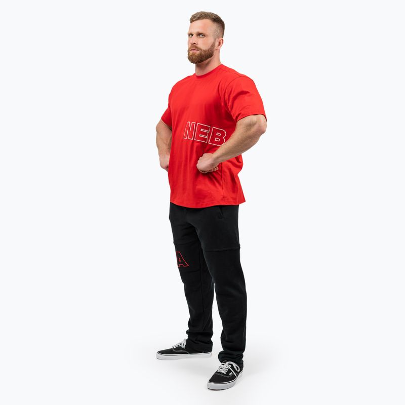 Tricou pentru bărbați NEBBIA Dedication red 2