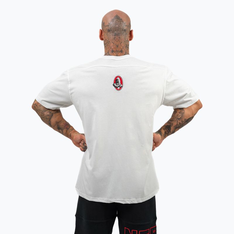 Tricou pentru bărbați NEBBIA Legacy white 3