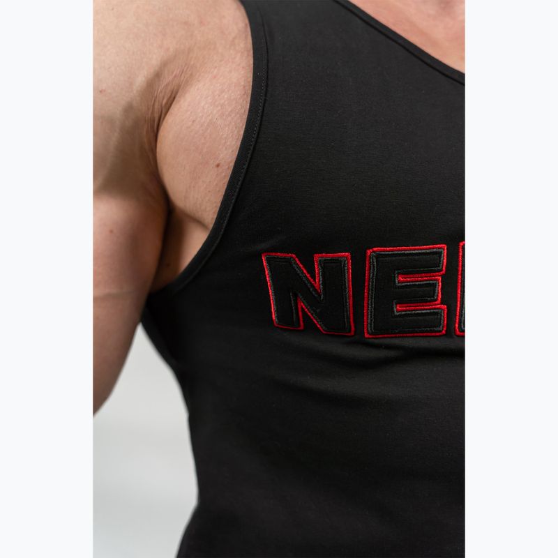 Tank top de antrenament pentru bărbați NEBBIA Strenght black 3
