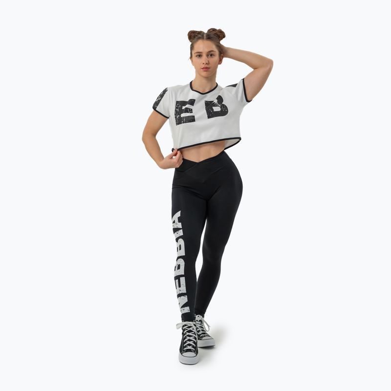 Colanți de antrenament pentru femei  NEBBIA Glute Check High Waisted black 2