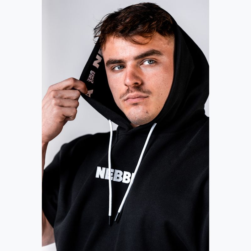 Bluză de antrenament pentru bărbați NEBBIA Hero black 5
