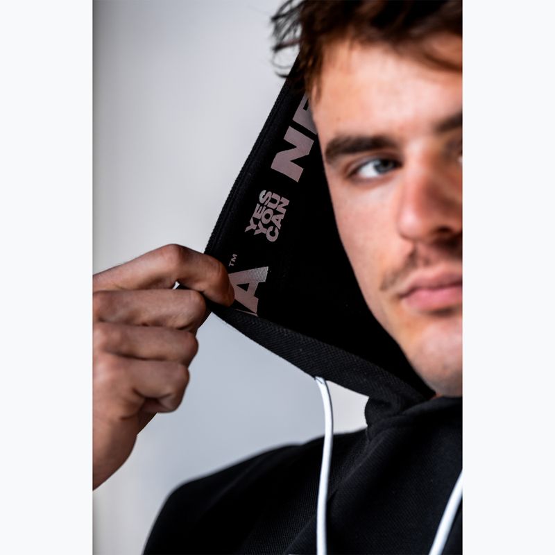 Bluză de antrenament pentru bărbați NEBBIA Hero black 6