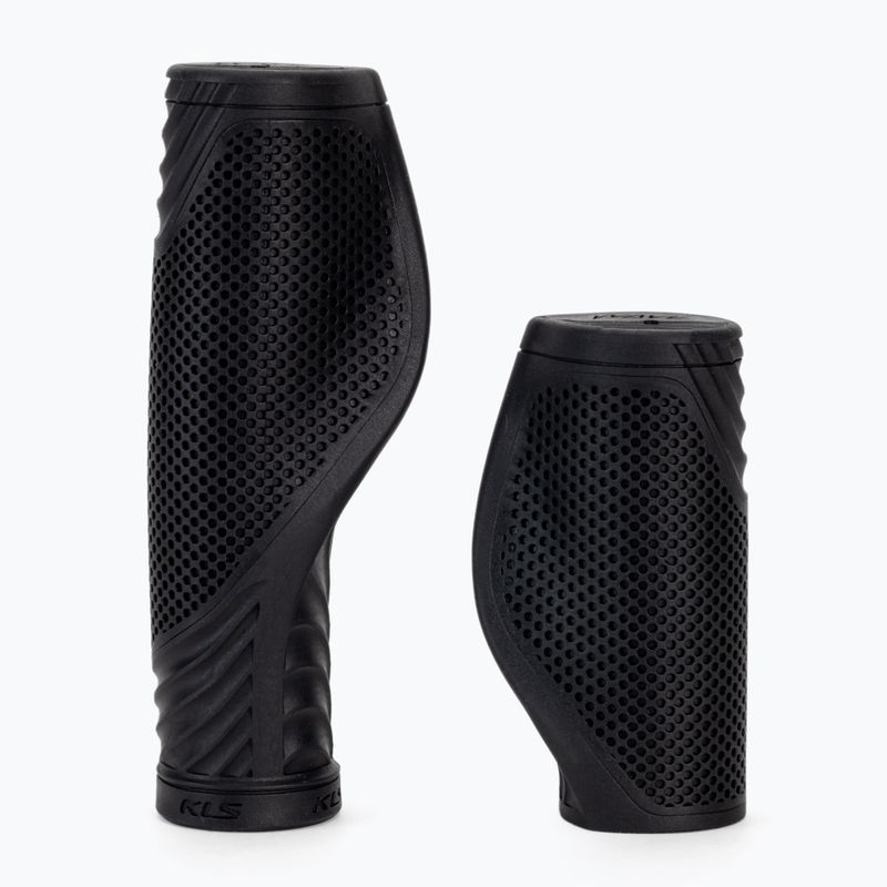 Kellys mânere de ghidon negru WAVE 017 scurt