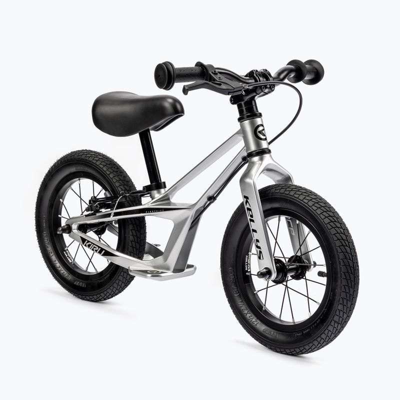 Bicicletă fără pedale pentru copii Kellys Kiru Race, argintiu, 67126