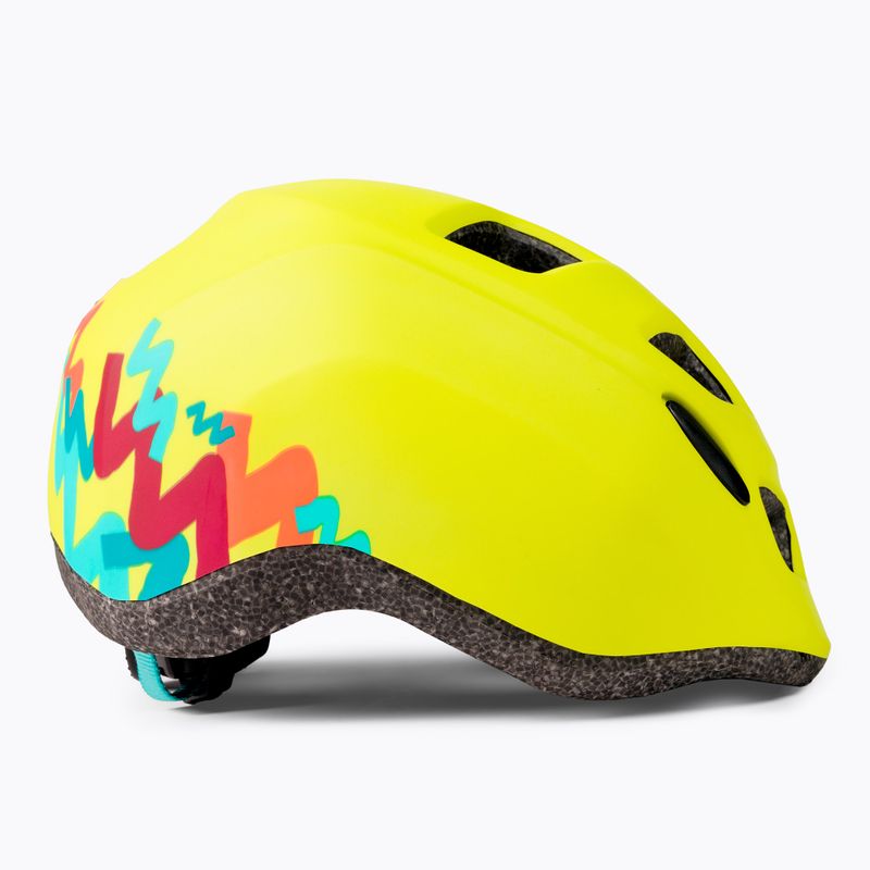 Cască de bicicletă pentru copii Kellys, galben, ZIGZAG 022 4