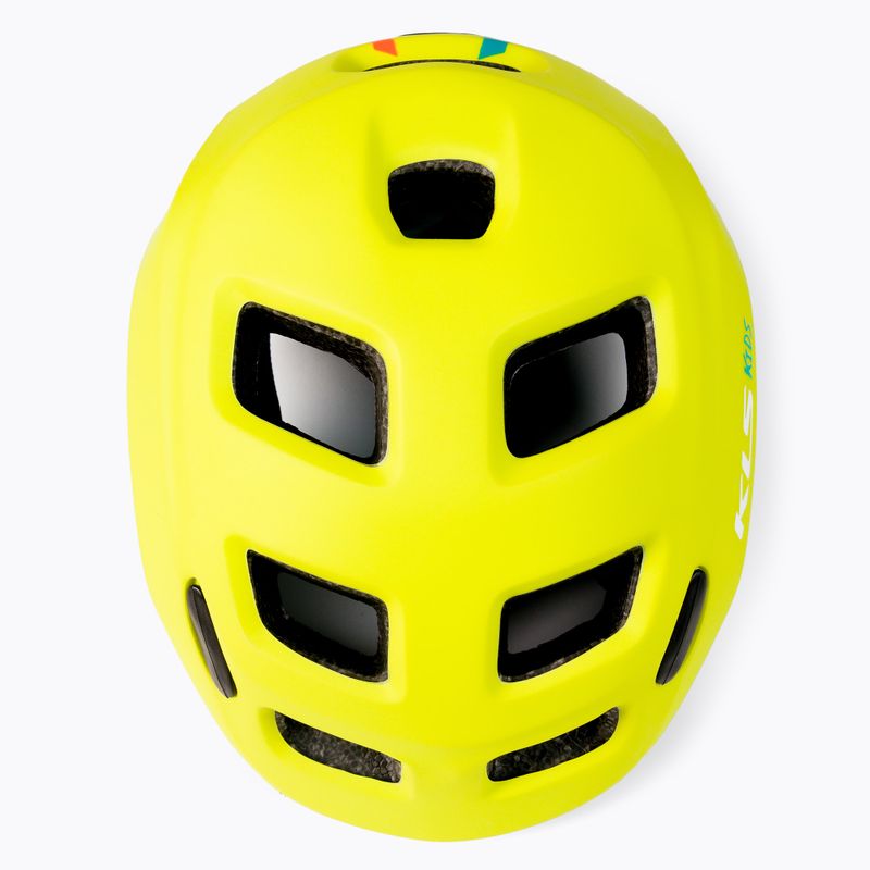 Cască de bicicletă pentru copii Kellys, galben, ZIGZAG 022 5