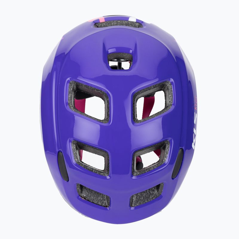 Cască de bicicletă pentru copii Kellys Zigzag 022 purple 6