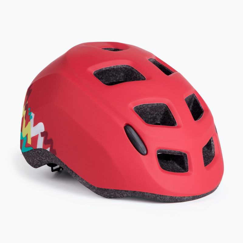 Cască de bicicletă pentru copii Kellys, roșu, ZIGZAG 022