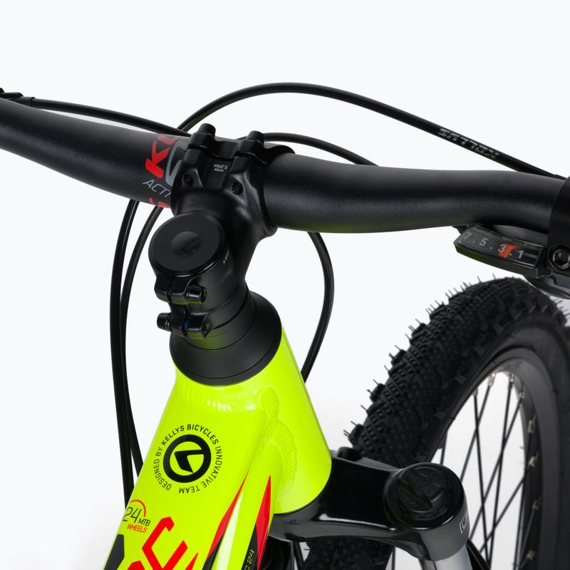 Bicicleta pentru copii Kellys Marc 50 24 galben 72373 6