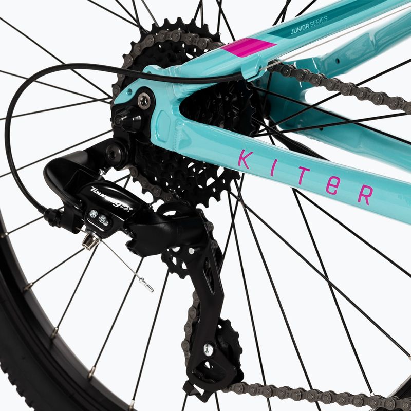 Kellys Kiter 50 biciclete pentru copii 24" turcoaz 3