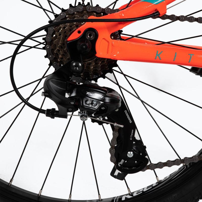 Bicicletă pentru copii Kellys Kiter 30 24" neon orange 3
