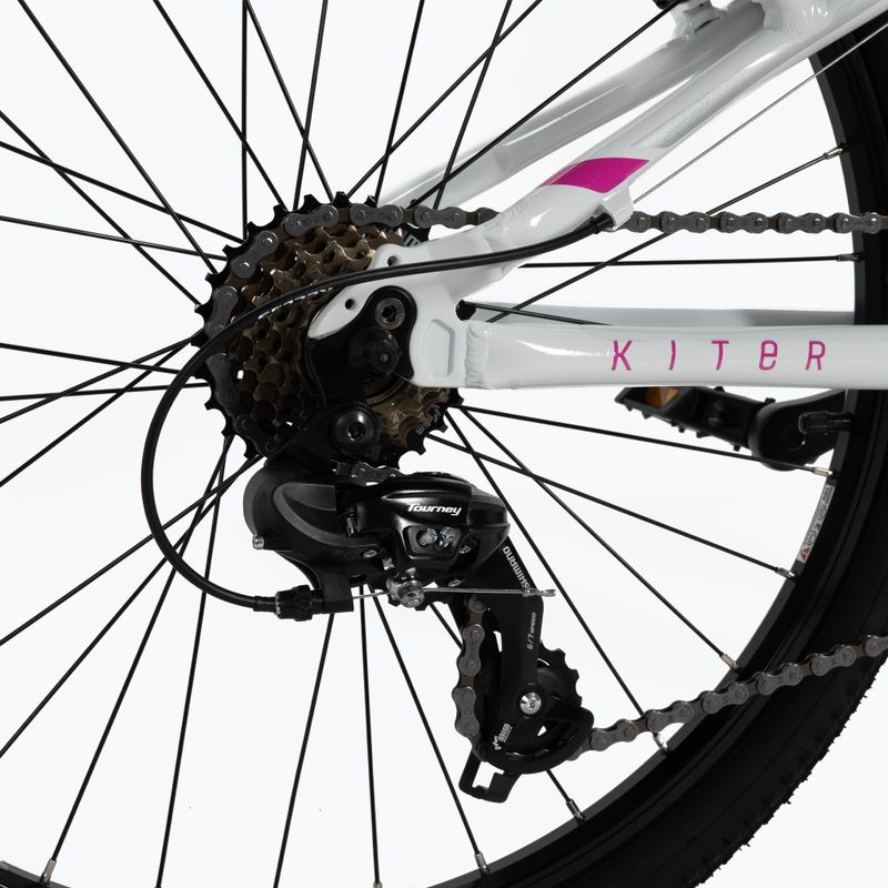 Bicicletă pentru copii Kellys Kiter 30 24" white 3