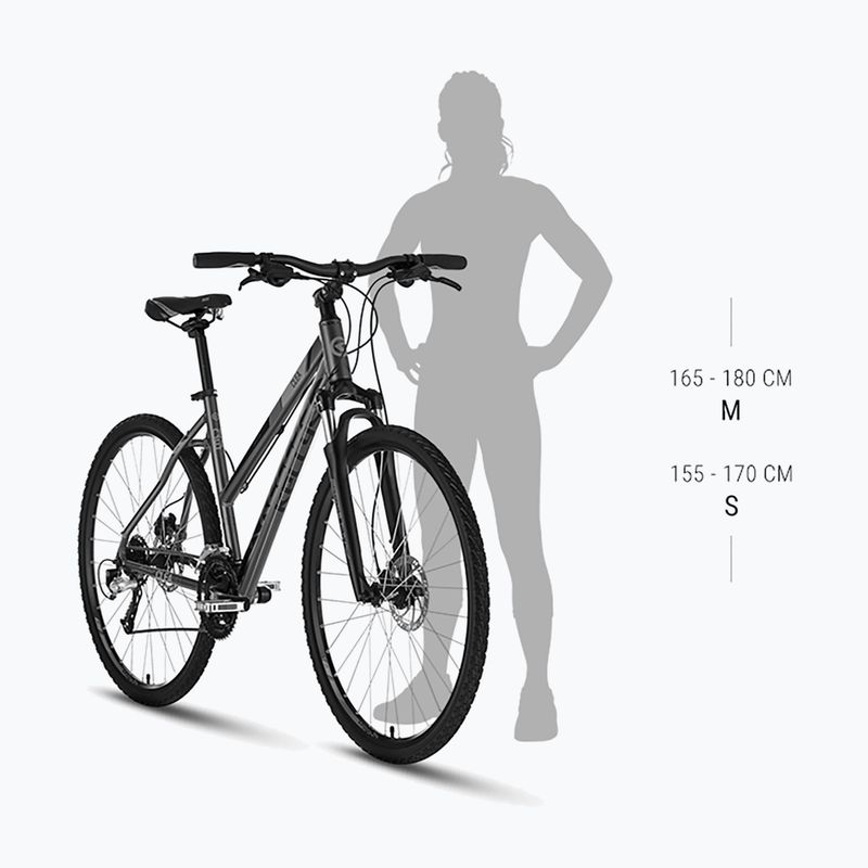 Bicicletă cross pentru femei Kellys Clea 10 28" misty blue 3