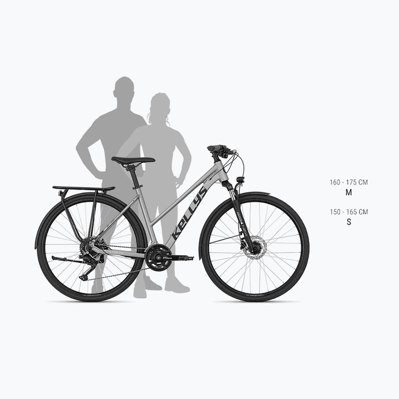 Bicicletă de trekking Kellys Cristy 10 28" mauve pearl 2