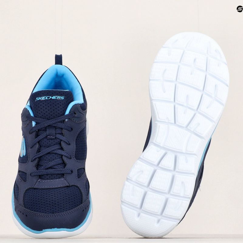Pantofi de antrenament pentru femei SKECHERS Summits Suited navy/blue 17
