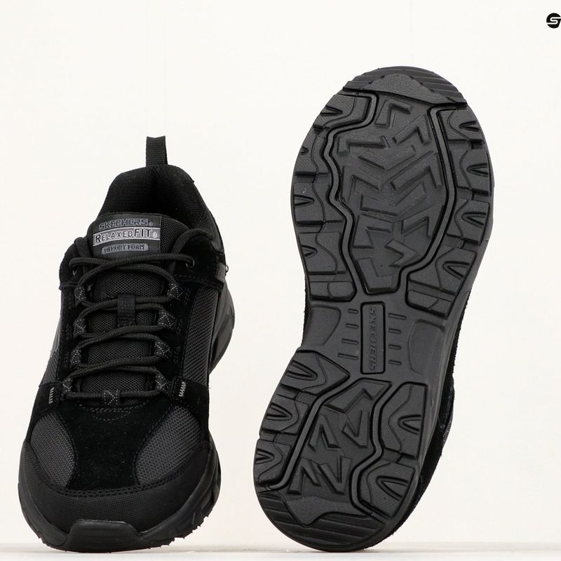 Cizme de trekking pentru bărbați SKECHERS Oak Canyon negru 18