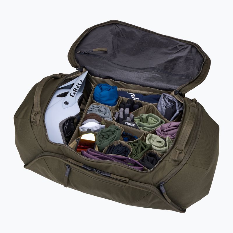 Geantă de călătorie pentru bicicletă Thule Roundtrip Bike Duffel 55 l deep khaki 8