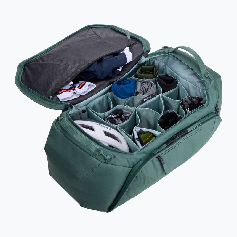 Geantă de călătorie pentru bicicletă Thule Roundtrip Bike Duffel 55 l hazy green 9
