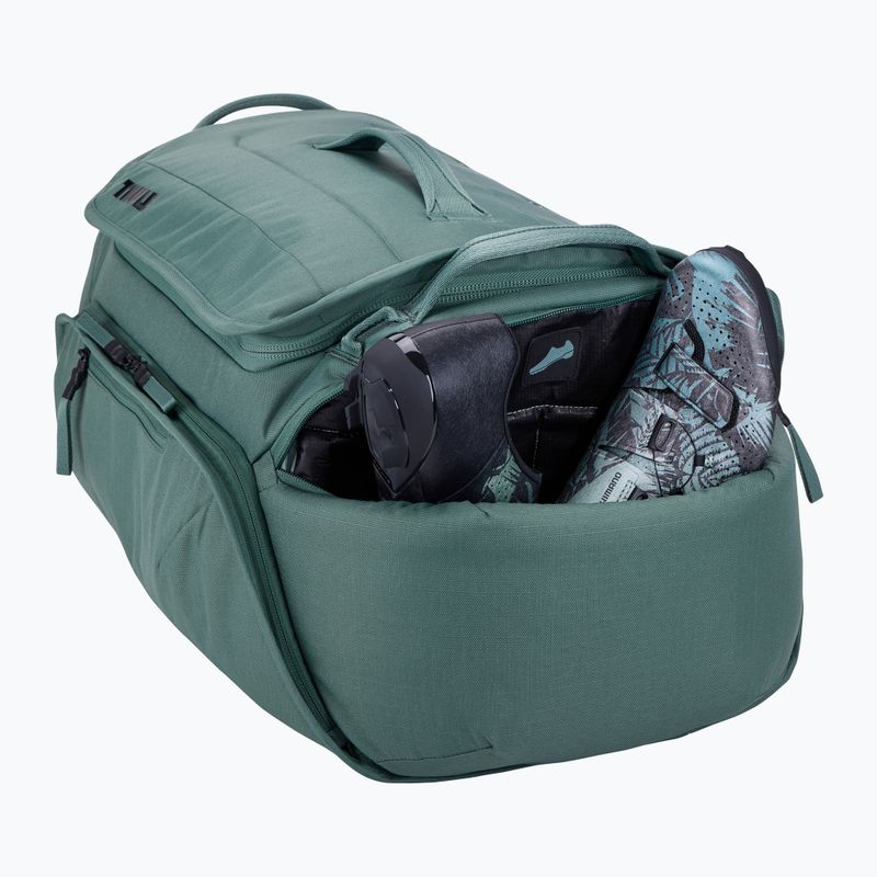 Geantă de călătorie pentru bicicletă Thule Roundtrip Bike Duffel 55 l hazy green 10