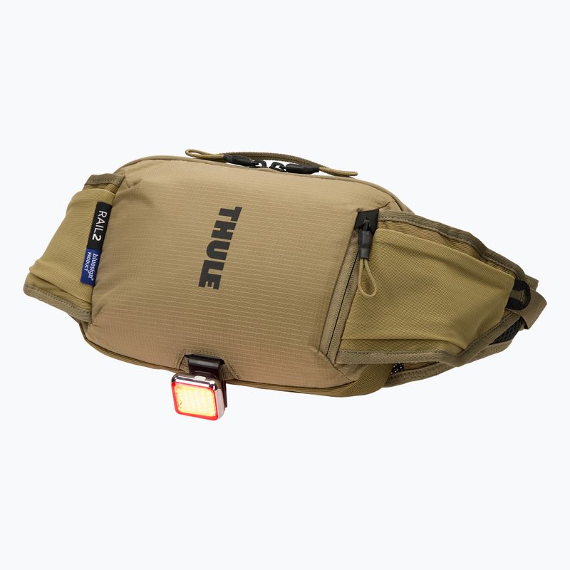 Borsetă de bicicletă Thule Rail Hip Pack 2 l faded khaki 9
