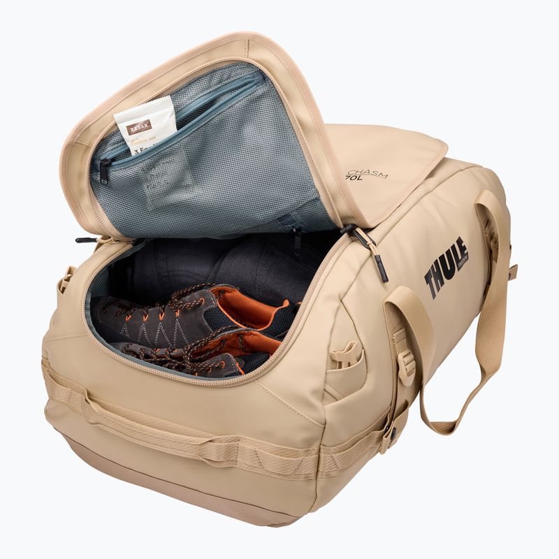Geantă de călătorie Thule Chasm Duffel 70 l gentle beige 9