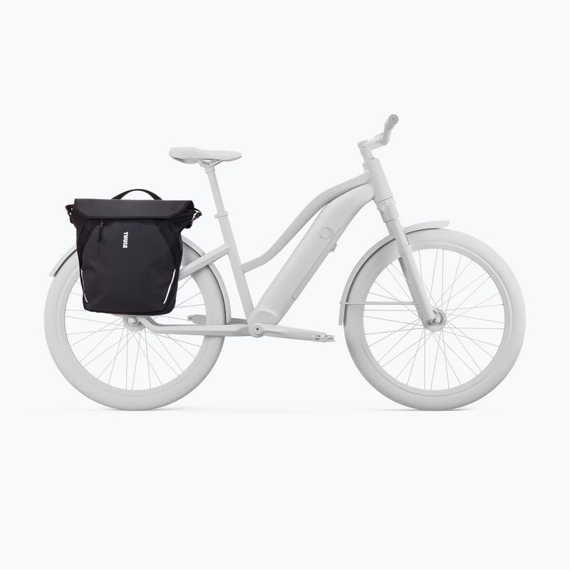 Geantă de bicicletă pentru portbagaj Thule Chasm Courier Inlock 22 l black 2