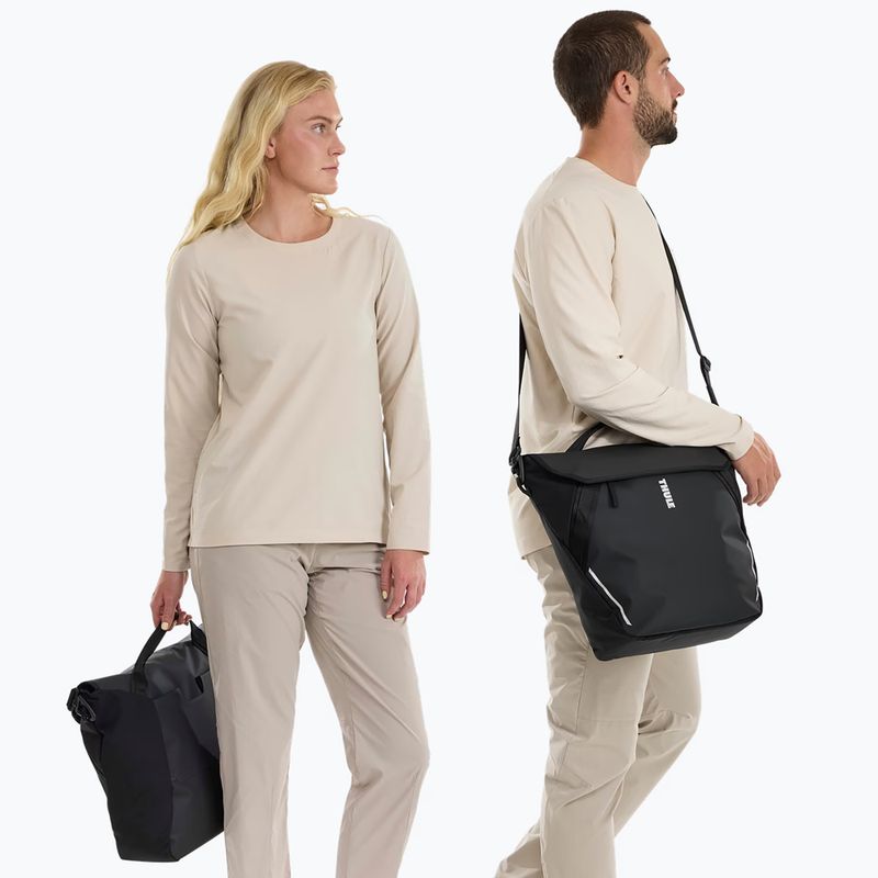 Geantă de bicicletă pentru portbagaj Thule Chasm Courier Inlock 22 l black 5