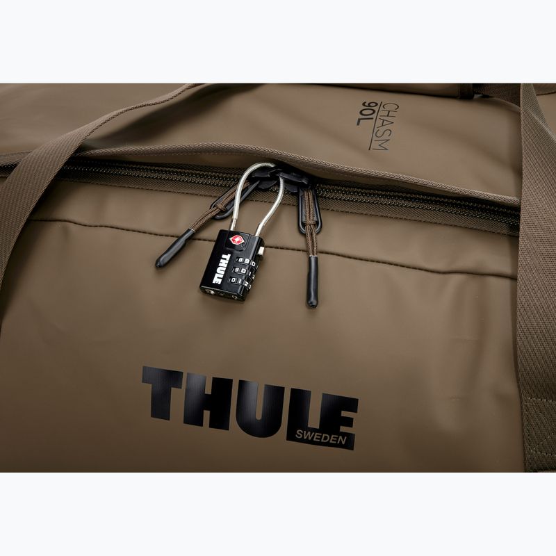 Geantă de călătorie Thule Chasm Duffel 90 l deep khaki 8