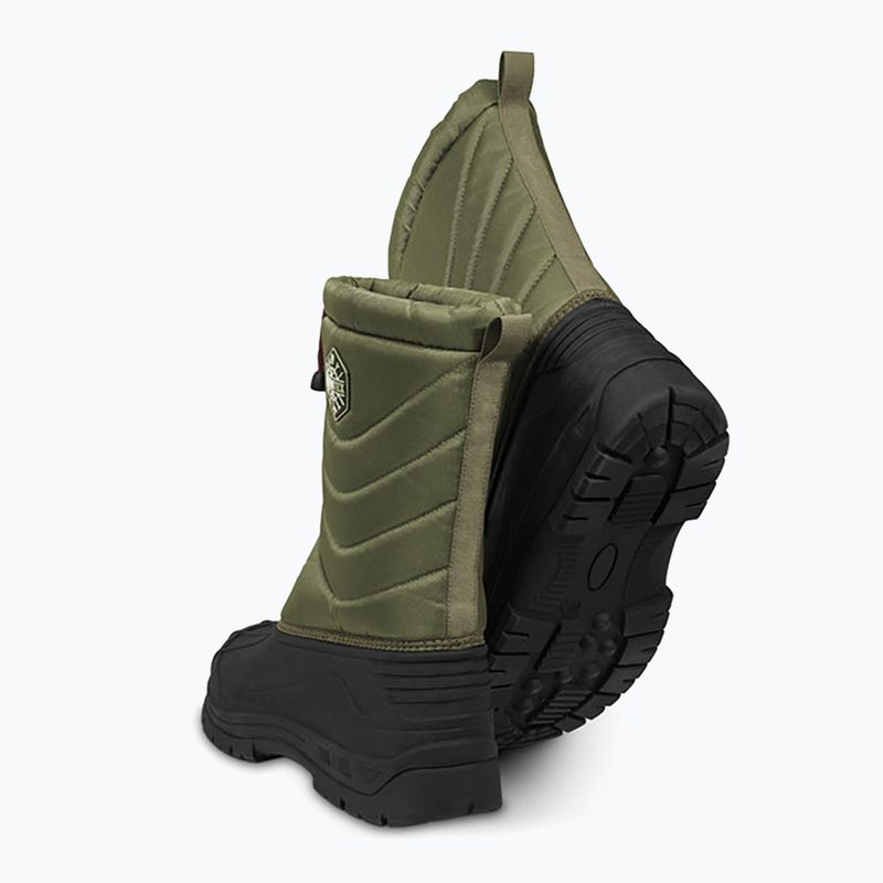 Încălțăminte cu încălzire Delphin SnowTex verde/neagră 9