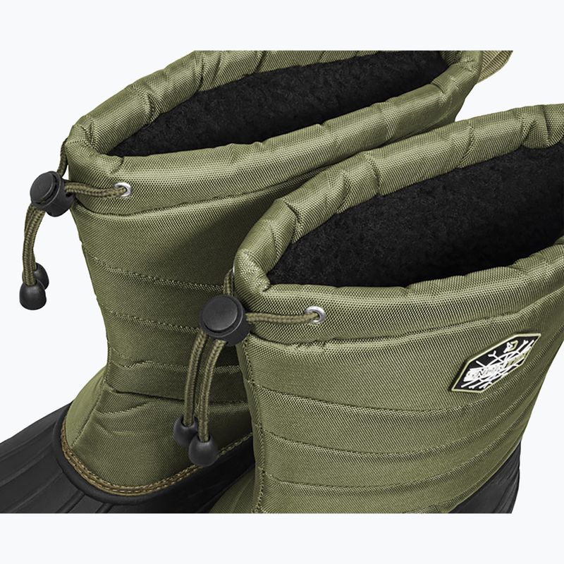 Încălțăminte cu încălzire Delphin SnowTex verde/neagră 10