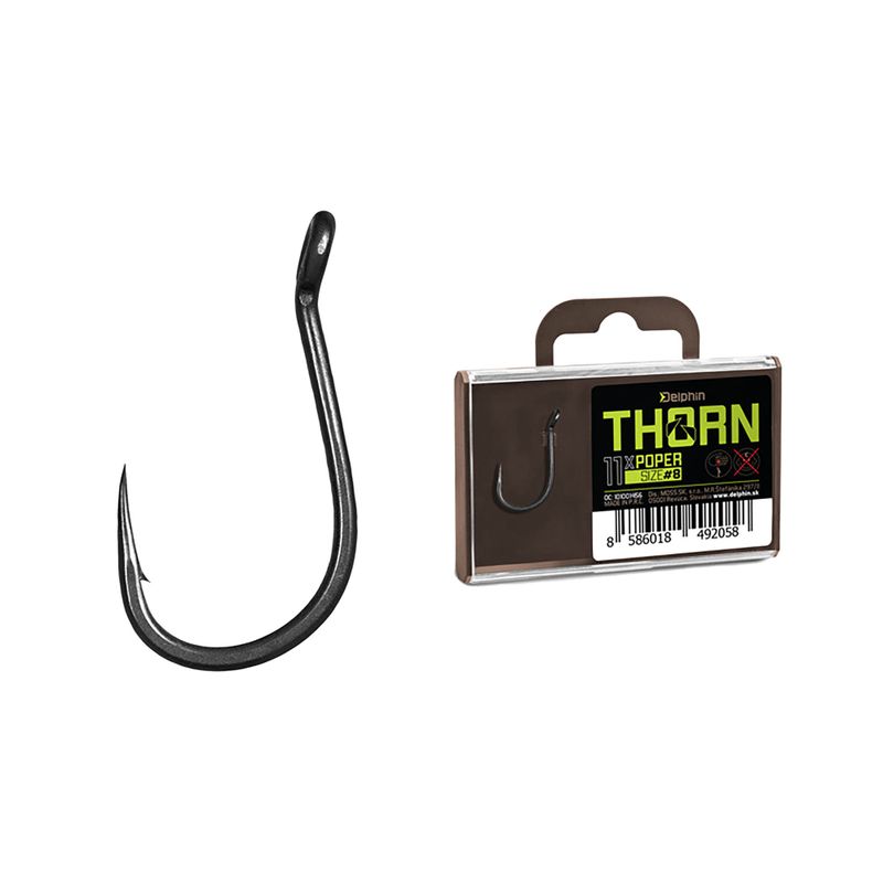 Delphin Thorn Poper 11 cârlige negru 101001454