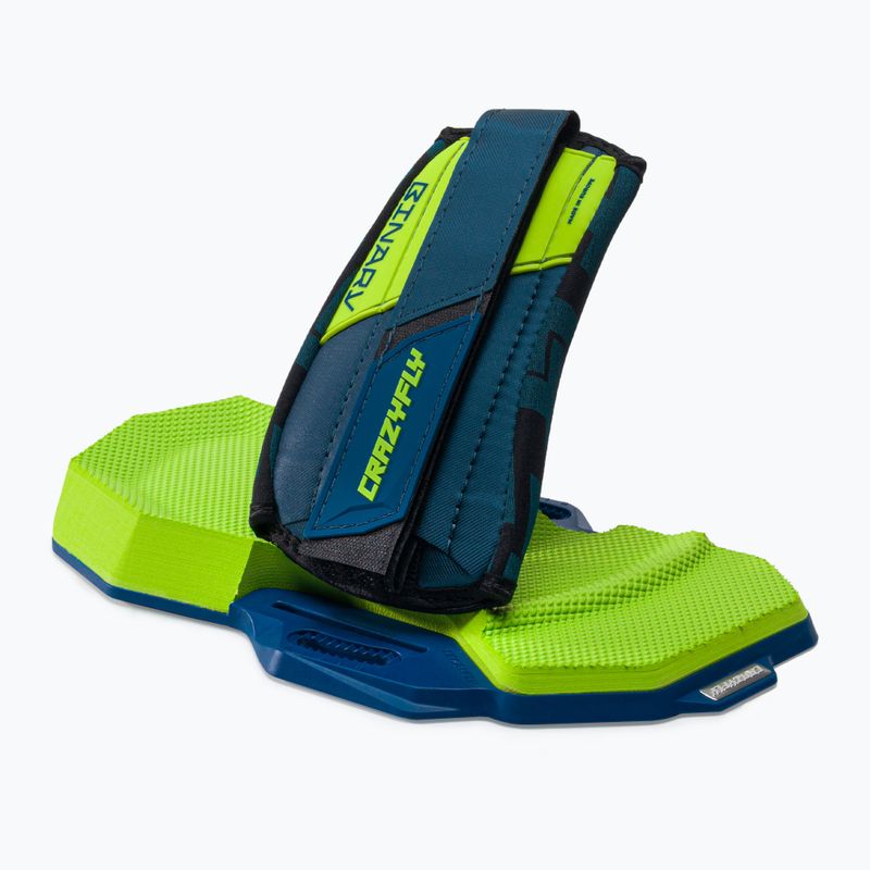 Kiteboard tampoane și curele CrazyFly Binary Binding verde T016-0236 2
