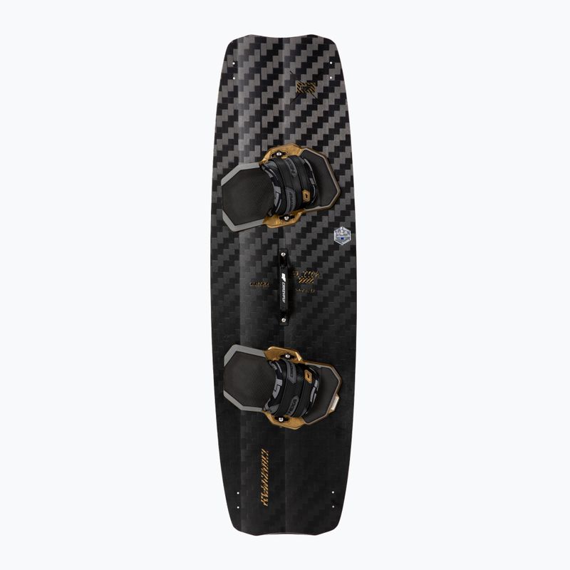 Placă de kitesurf CrazyFly Elite III negru/grișu T002-0261 2