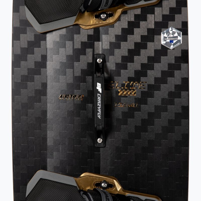 Placă de kitesurf CrazyFly Elite III negru/grișu T002-0261 4