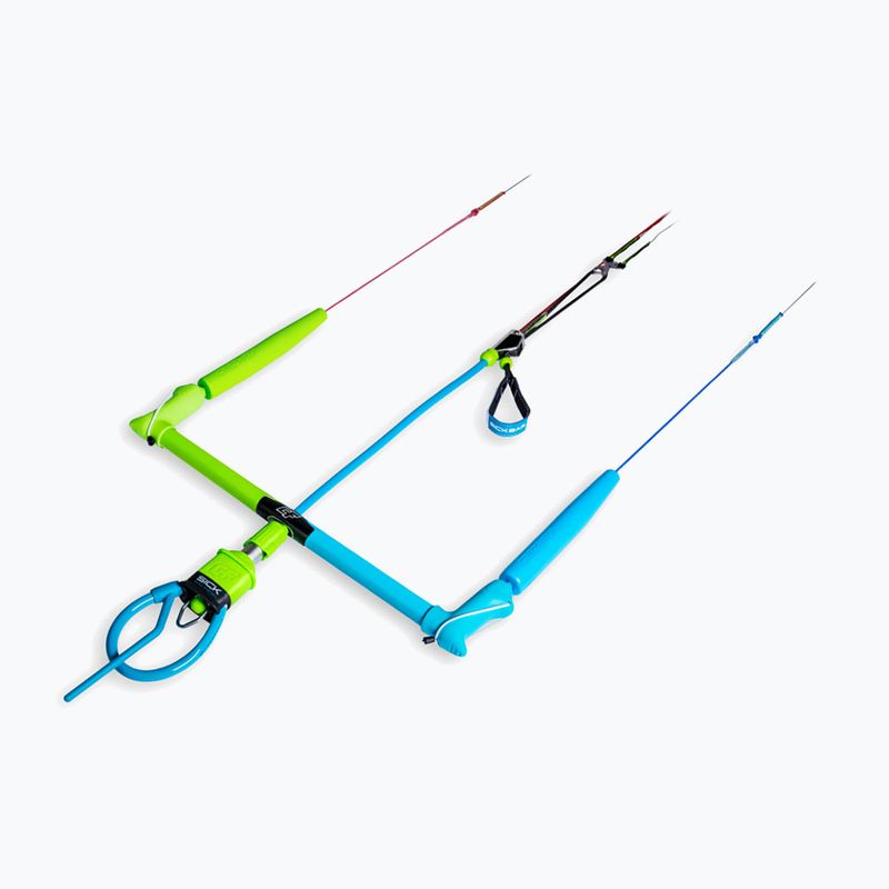 Kitesurfing bar CrazyFly Sick verde-albastru T003-0021