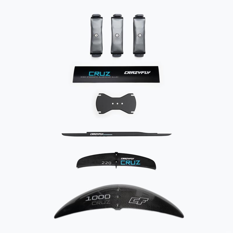 Planșă de kitesurfing + hidrofoil CrazyFly Chill Cruz 1000 albastru T011-0009 9