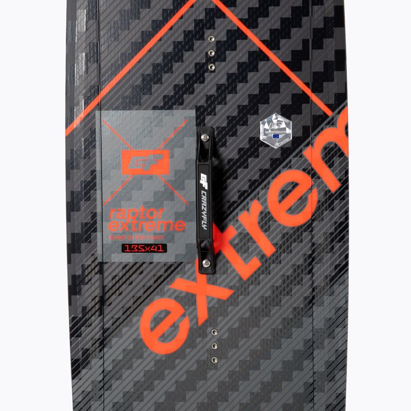 Placă de kitesurfing CrazyFly Raptor Extreme gri T002-0299 4