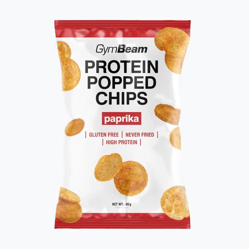 Chipsuri proteice GymBeam Protein Popped 40 g pepper