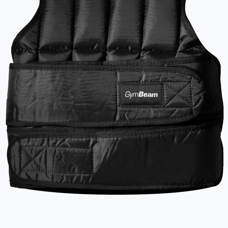 Vestă de antrenament cu greutăți GymBeam Weighted Vest 15 kg black 2