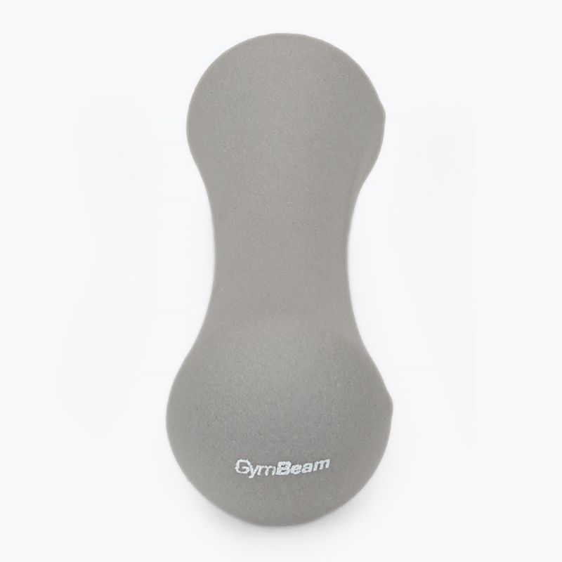 Gantere GymBeam Neoprene Dumbbells 2 x 1 kg light grey 2