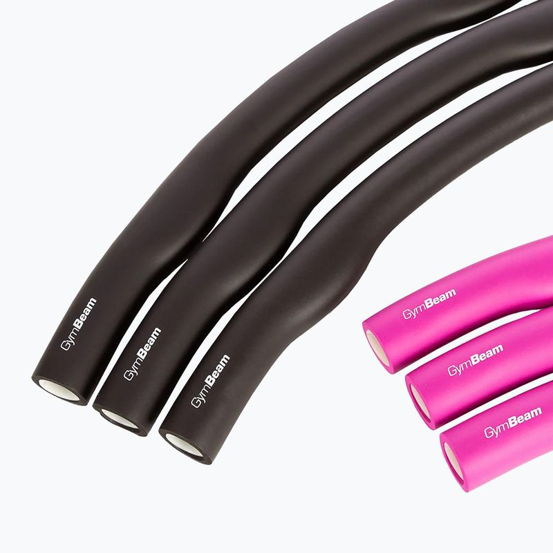Hula hop GymBeam 51067 black/pink 2