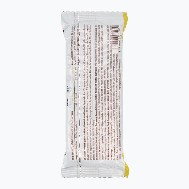Baton proteic GymBeam MoiMüv Flapjack 90 g banana/chocolate 2