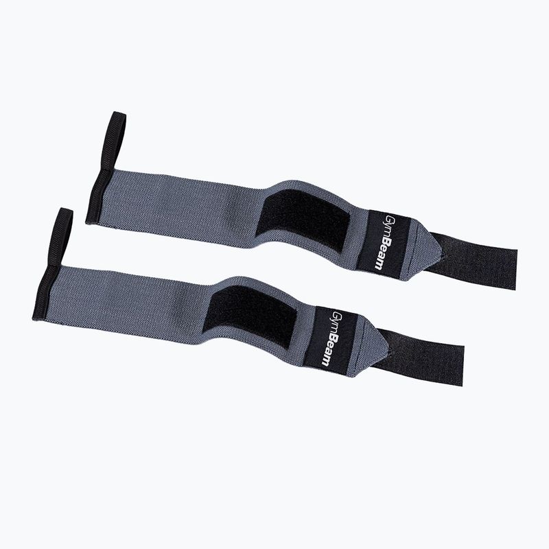 Suporturi pentru încheieturi GymBeam FIRM dark grey 2