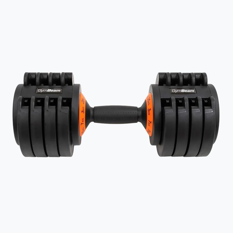 Ganteră ajustabilă GymBeam Dumbbell Adjustable 20 kg black 2